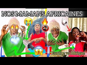 NOS MAMANS AFRICAINES 😱😱‼️‼️😭😭😭😭😭😭😭😭😭😭 les aventures de manioc comédie Afrique vs Europe 😭😭😭🤣🤣🤣🤣🤣🤣🤣🤣