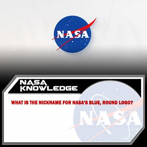 1.6K views · 159 reactions | NASA has had multiple official symbols over the years, including a round, red-white-and-mostly-blue insignia. Do you know the nickname for that logo? | NASA's Johnson Space Center | Facebook