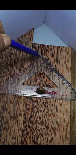 Quick Way to Measure Wood Angles #woodworking #woodwork #carpentry #homedecor #diy #tips #reels | Kang Carpenter