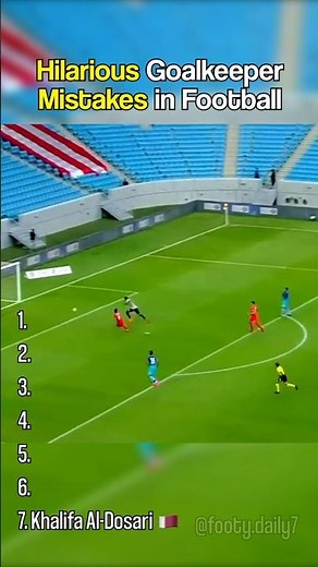 Hilarious Goalkeeper Mistakes in Football