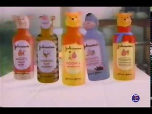 1993 Johnson's Winnie the Pooh Shampoo TV Commercial
