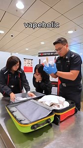 No excuses 🚭 Vapes are illegal here. Declare before you enter Singapore. 🎬: INSP Teo Marlyn SGT3 Nur Razlindah SGT3 Muhammad Haikal 📷: SGT3 Faris Z #ICA #GuardiansOfOurBorders #SecureBordersSafeSG #NoVaping | Immigration & Checkpoints Authority