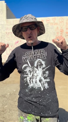 Shane Grammer | Street Art Muralist on Instagram: "The doodle grid is finished and the outline is starting to go up! I always joke that this stage, what I call the “Karen phase”is when I tend to get the most police visits. Sure enough, the @ontario_pd showed up today, curious about what was happening. Thankfully, they were incredibly kind, and once I explained the mural process and showed them the final design on my iPad, they were totally on board and excited to see how it turns out. Huge shout