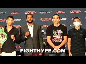 CANELO VS. CALEB PLANT FULL UNDERCARD FINAL PRESS CONFERENCE | DIRRELL, VARGAS, RODRIGUEZ, & MORE