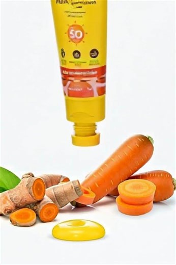 Mamaearth Ultra Light Indian Sunscreen with Carrot Seed & Turmeric #skincareroutine