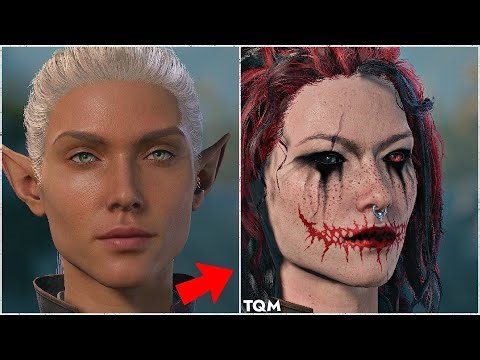 Become a PRO at Baldur's Gate 3 Original ELF "F" Character Creation - Soundless BG3 Creator Tutorial