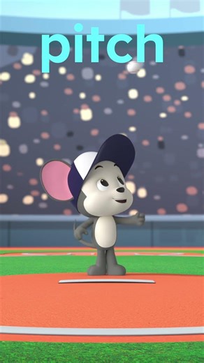 Sight Word: Pitch | ABCmouse and MLB #learning #sightwordsforkids #baseball #mlb #education