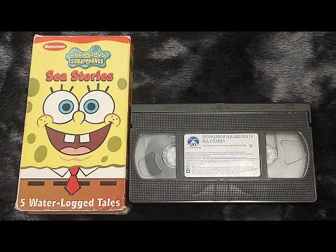 Closing Of Spongebob Squarepants: Sea Stories VHS From 2002