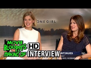 Gone Girl (2014) Interview - Rosamund Pike (Amy Dunne) & Gillian Flynn (Writer)