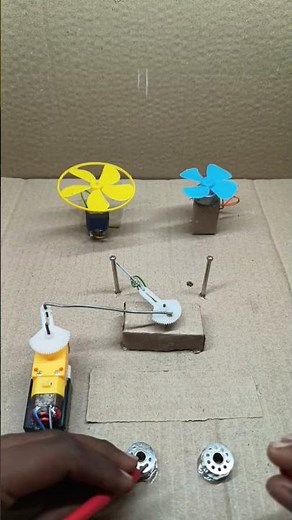 Creating a Homemade Gear Motor with an Innovative New Switch Mechanism for Easy Control.