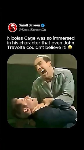 Cage Shocked Travolta?! 👀🔥