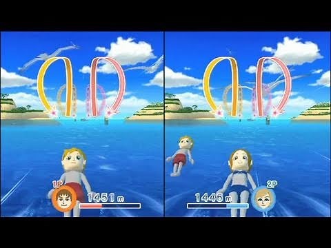 Exerbeat - Wii - GamePlay: Swimming