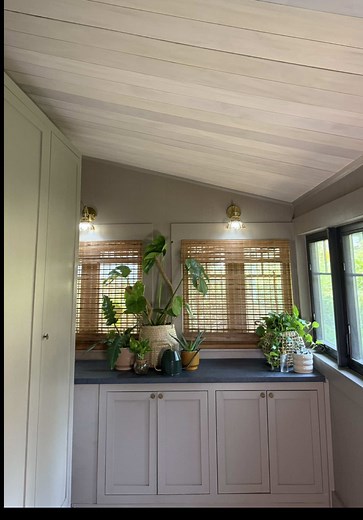 DIY Plank Ceiling Makeover Under $100