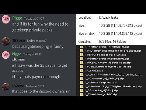 Leaking 600 Private Texture Packs (Ranked BedWars, Dawn, etc)