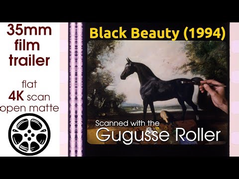 Black Beauty (1994) 35mm film trailer, flat open matte, 4K *CROPPED