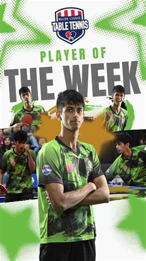 There was no stopping Sid Naresh in Week 4. 🙅 📺 Stream MLTT live on tabletennis.tv | Major League Table Tennis