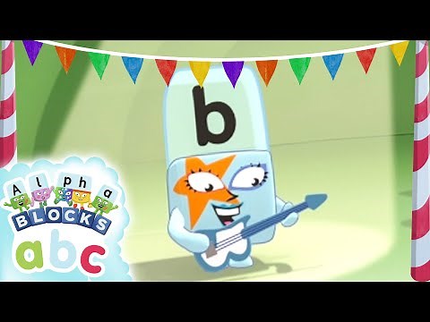 Alphablocks - Apprendre l'alphabet anglais | Les mots avec la lettre B