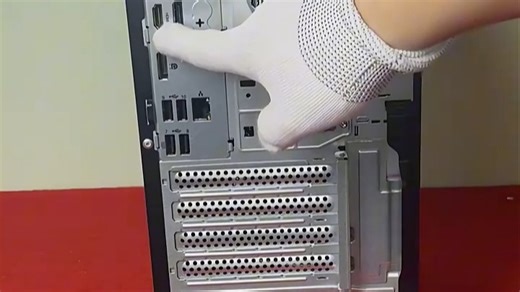 联想小型塔式服务器金属机身耐用抗造低功耗节能散热系统！