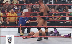 <摄魂>Edge数秒卫冕被Batista暴揍2007Vengeance