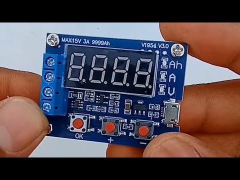 Zb2l3 module | Zb2l3 battery capacity tester | Lithium battery 