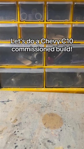The Diecast Workshop on Instagram: "How to make Chevy C10 commissioned build #customdiecast #customtrucks #chevyc10"