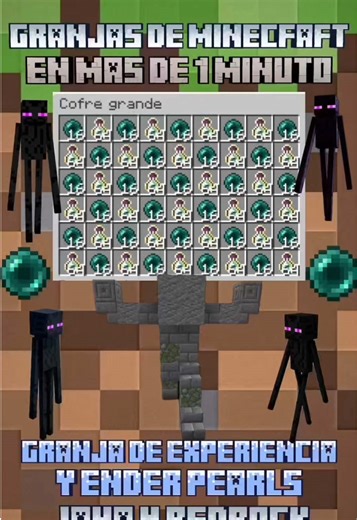 Granja de XP y Ender Pearls en Minecraft: Guía Completa