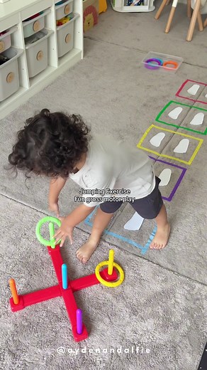 Jumping Exercise for Toddlers: Fun Gross Motor Play
