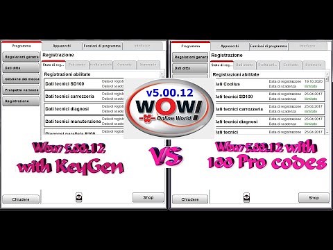 Wow Wurth keygen vs Wow Wurth 100 Pro Code 2020