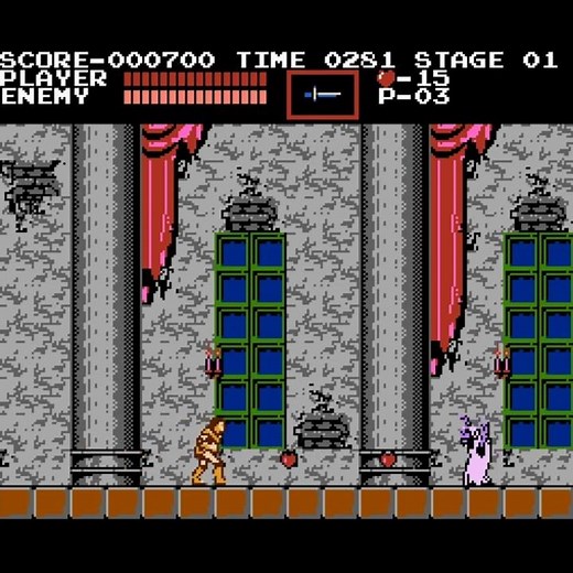 #Castlevania #4K #HQ intro + music themes + gameplay #remastered #NES high quality (1986) #retro