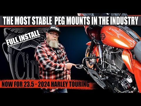 ⚡ Secure Your Highway Pegs With CIRO3D Frame Mounted Adjustable Peg Mounts - FULL INSTALL⚡