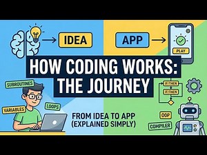 How Coding Works: The Journey of a Program (Explained Simply)