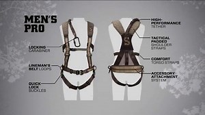 Summit Men's Pro Safety Harness TV Spot, 'Snug Fit'
