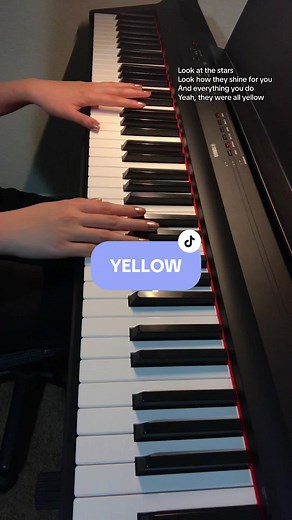 Yellow - Coldplay Piano Cover