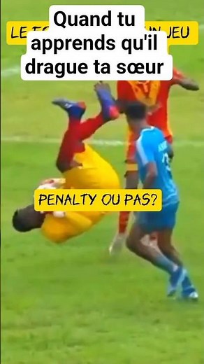 Kunfu gardien de but. Penalty ou non? #football #shortvideo