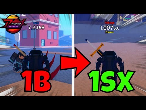 From 1B To 1SX! 🔥 | Anime Fighting Simulator: Endless