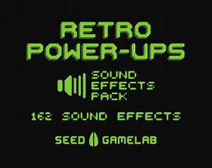 RETRO POWER-UPS - SOUND EFFECTS PACK by seedgamelab