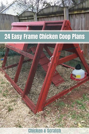 27 Easy Frame Chicken Coop Plans - You Can DIY This Weekend