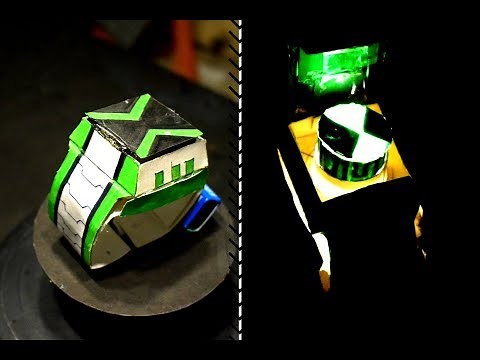 how to make Omnitrix (Omniverse ) wrist watch from paper