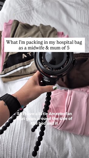 One Mama Midwife Pty Ltd | Lauren Brenton on Instagram: "What I’m packing in my hospital bag for my planned caesarean as a midwife and mum of 5 ✨ Part 1 of 3 ✨ Mama Labour Shirt for comfort, easy skin to skin and feeding immediately after getting back from theatre ✨ Amazon fan with the claw legs to wrap around the sides of the bed ✨ @flowwomen_ disposable underwear for the first few days of postpartum bleeding ✨ @baremum herbal postpartum pads which I’ll wear from day 2 onwards ✨ @baremum postpa