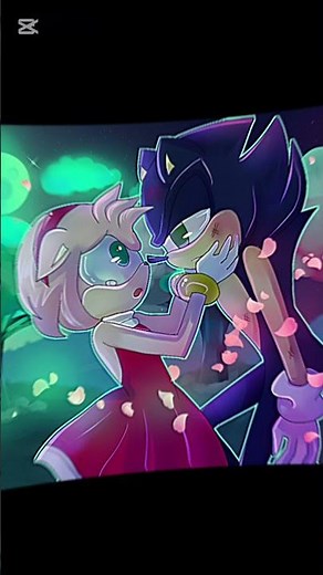 Dark Sonic x Amy Rose🖤🥀 #DarkSonic#AmyRose