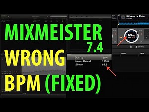 MixMeister Doesn't Recognize Song Tempo (FIXED) | How to Correct BPM Issues in MixMeister