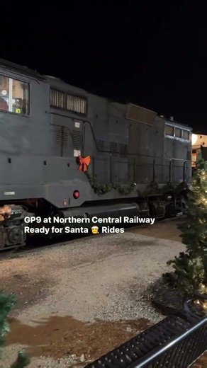 GP9 at Northern Central Railway
