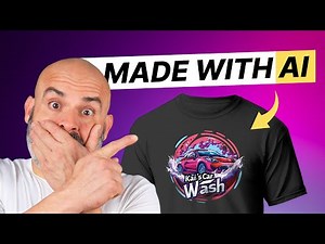 Making A T-Shirt Design in 10 Minutes Using AI