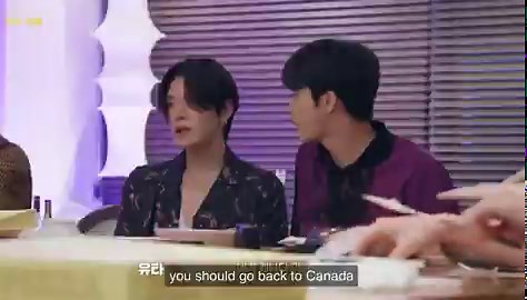 "Later you should go back to Canada and open up a restaurant like this,I will come and visit a lot" I will always remember this … #Yumark #มาร์คยู #markyu #loveyusomark #マクユ #맠윹 #윹맠