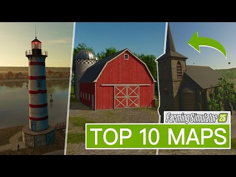 TOP 3 MAPS for farming simulator 25