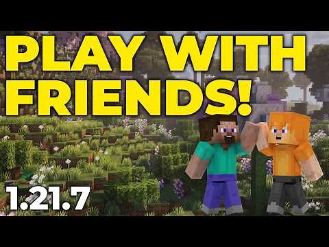 How To Play with Friends in Minecraft Java Edition 1.21.7