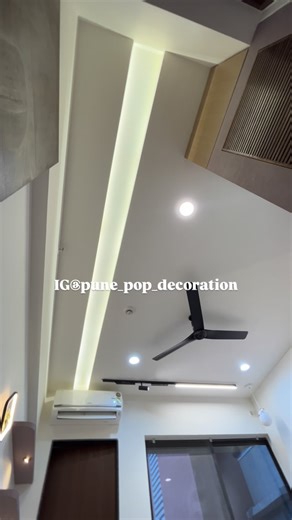 Pune POP Decoration on Instagram: "Track Light False Ceiling Design #falseceiling #falseceilingdesign #falseceilingideas #puneinteriordesigners #puneinteriordesigner #puneinteriors #puneinterior #tracklight #punepopdecoration"