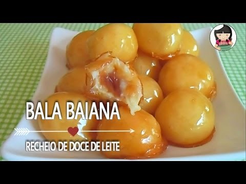 Bala Baiana com Recheio de Doce de Leite | Bala de Vidro | Dika da Naka