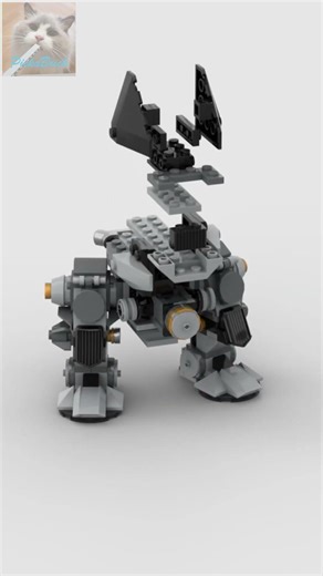 LEGO® Brick Robot for Battle custom speedbuild animation short new