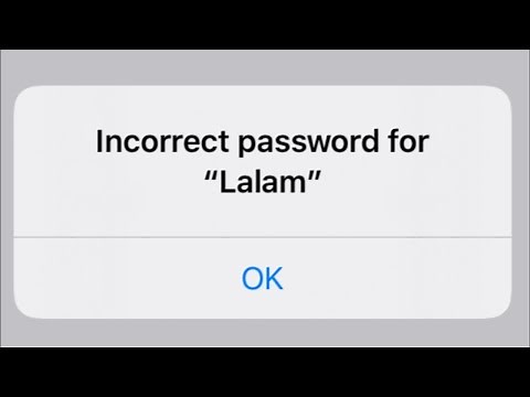 How To Fix Wi-Fi "Password incorrect" on iPhone